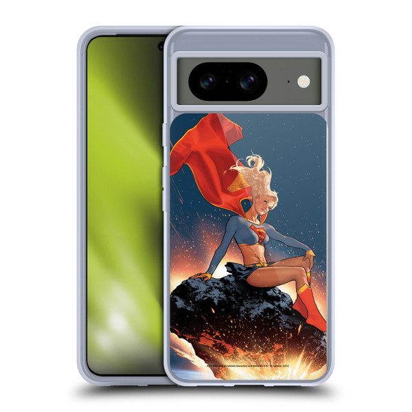 Superman DC Comics Supergirl Comic Art #23 Variant Soft Gel Case for Google Pixel 8