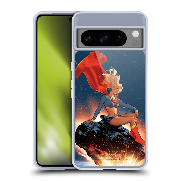 Superman DC Comics Supergirl Comic Art #23 Variant Soft Gel Case for Google Pixel 8 Pro