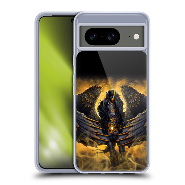 Sarah Richter Animals Gothic Pegasus Soft Gel Case for Google Pixel 8