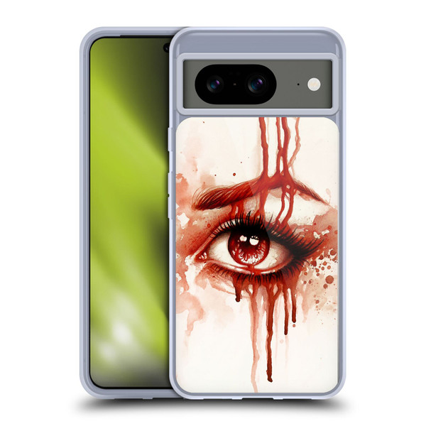 Sarah Richter Gothic Woman Eye Soft Gel Case for Google Pixel 8