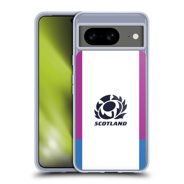 Scotland Rugby Crest Kit 2021/22 Away Soft Gel Case for Google Pixel 8