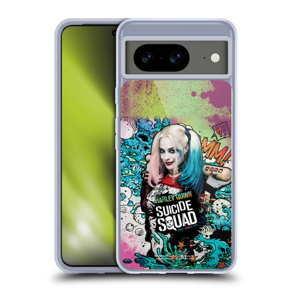 Suicide Squad 2016 Graphics Harley Quinn Poster Soft Gel Case for Google Pixel 8