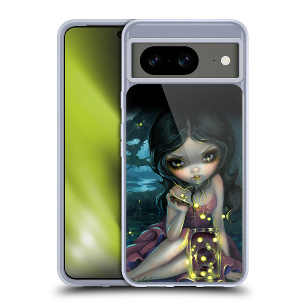 Strangeling Art Fireflies in Summer Soft Gel Case for Google Pixel 8