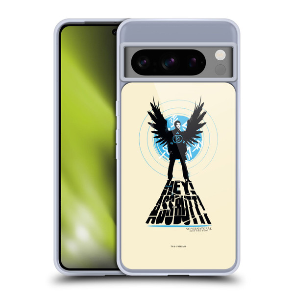 Supernatural Graphic Hey Ass-Butt Soft Gel Case for Google Pixel 8 Pro