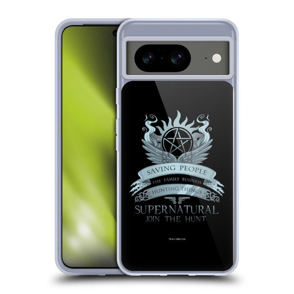 Supernatural Vectors Saving People Logo Soft Gel Case for Google Pixel 8