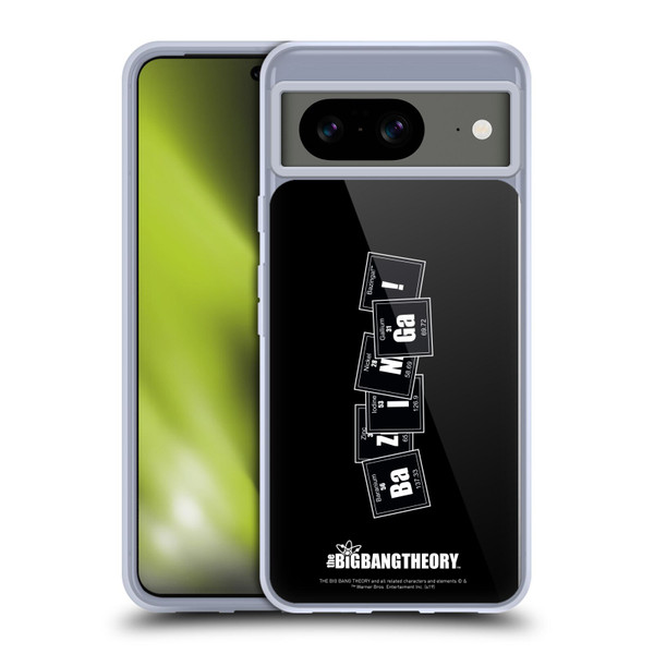 The Big Bang Theory Bazinga Elements Soft Gel Case for Google Pixel 8