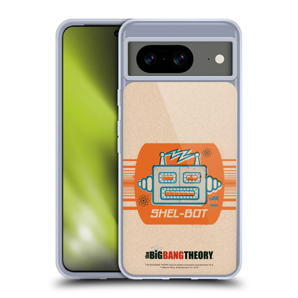 The Big Bang Theory Iconic Shel-bot Soft Gel Case for Google Pixel 8