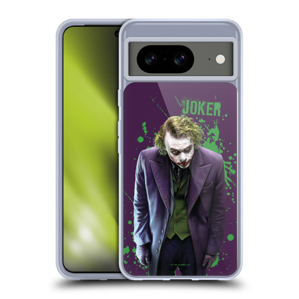 The Dark Knight Graphics Character Art Soft Gel Case for Google Pixel 8