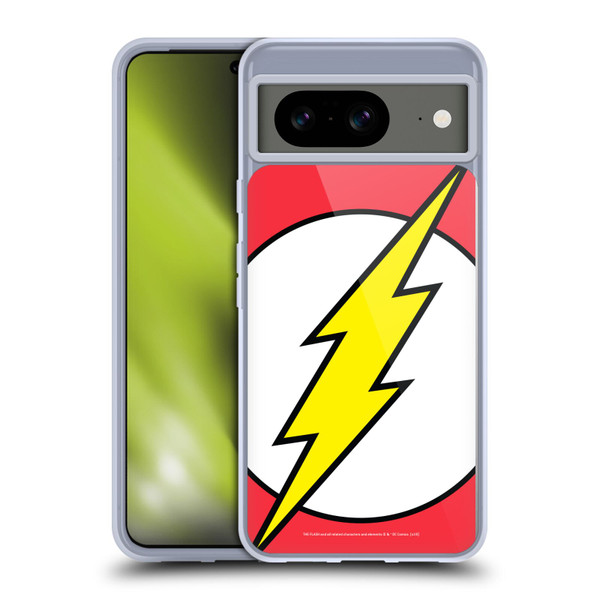 The Flash DC Comics Logo Oversized Soft Gel Case for Google Pixel 8