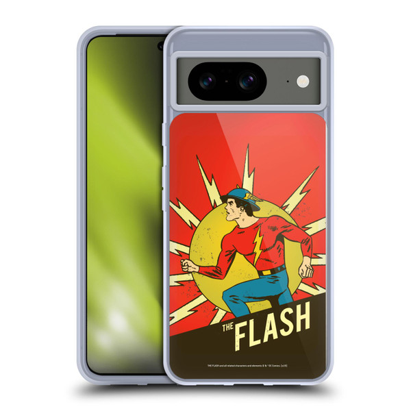 The Flash DC Comics Vintage Jay Garrick 2 Soft Gel Case for Google Pixel 8