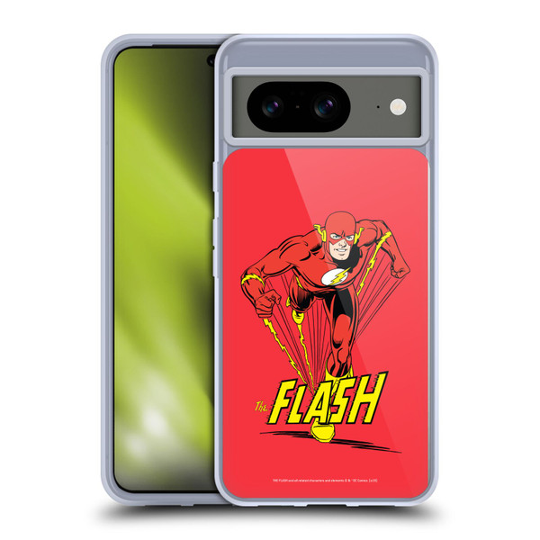 The Flash DC Comics Vintage Speedster Soft Gel Case for Google Pixel 8