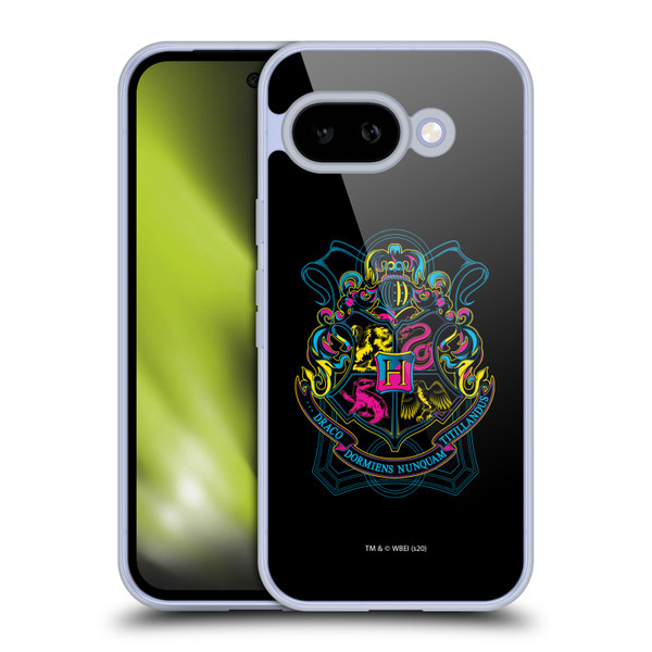 Harry Potter Deathly Hallows XXII Hogwarts Crest Soft Gel Case for Google Pixel 9A