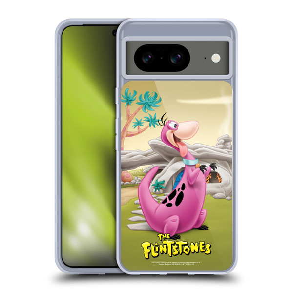 The Flintstones Characters Dino Soft Gel Case for Google Pixel 8