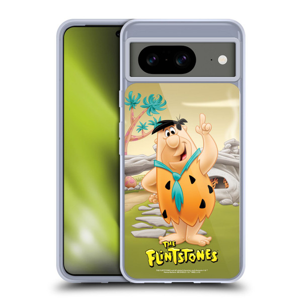 The Flintstones Characters Fred Flintstones Soft Gel Case for Google Pixel 8