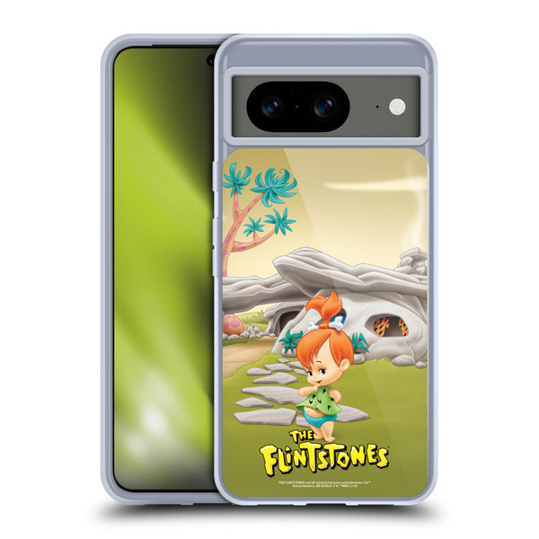 The Flintstones Characters Pebbles Flintstones Soft Gel Case for Google Pixel 8