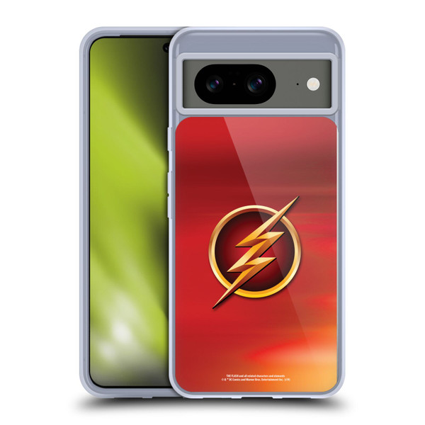 The Flash TV Series Logos Red Soft Gel Case for Google Pixel 8