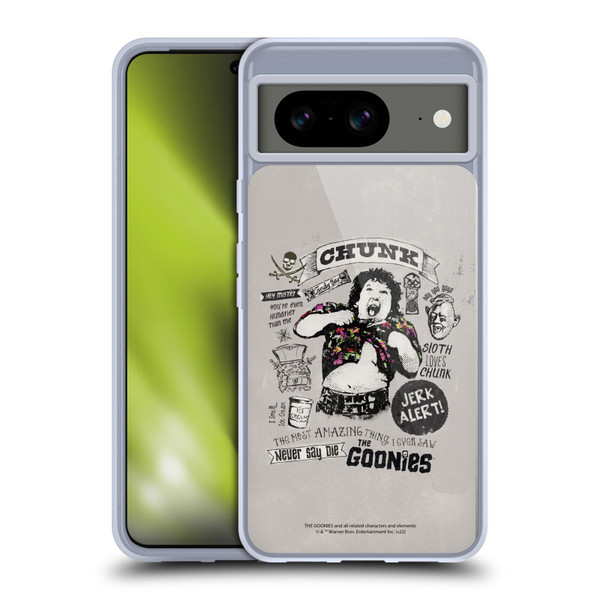 The Goonies Graphics Character Art Soft Gel Case for Google Pixel 8