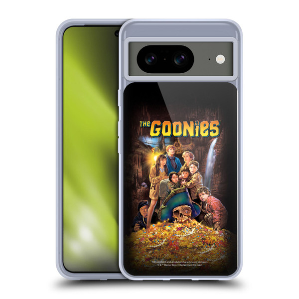 The Goonies Graphics Poster Soft Gel Case for Google Pixel 8