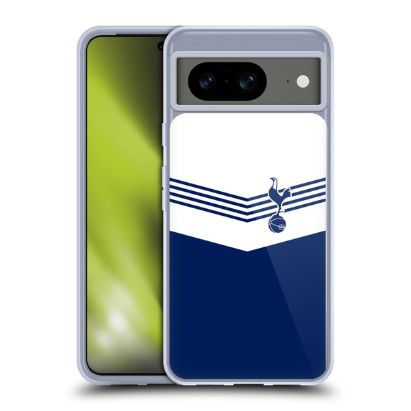 Tottenham Hotspur F.C. Badge 1978 Stripes Soft Gel Case for Google Pixel 8