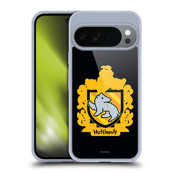 Harry Potter Deathly Hallows I Hufflepuff Crest Soft Gel Case for Google Pixel 10