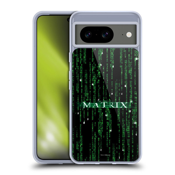 The Matrix Key Art Codes Soft Gel Case for Google Pixel 8