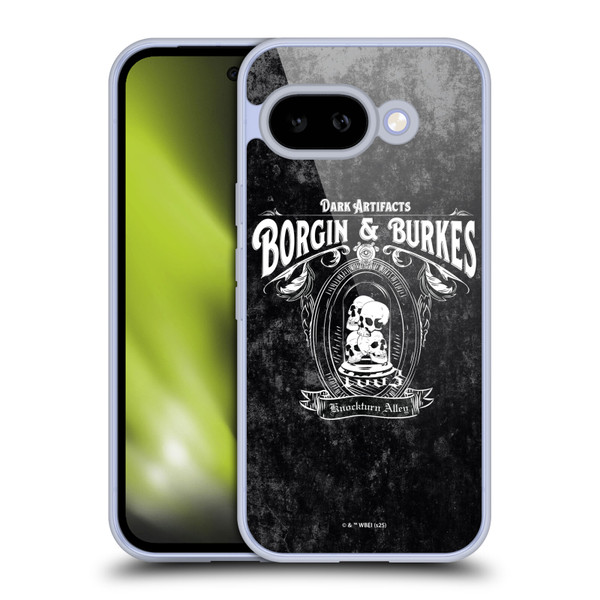 Harry Potter Locations Typography Borgin & Burkes Soft Gel Case for Google Pixel 9A