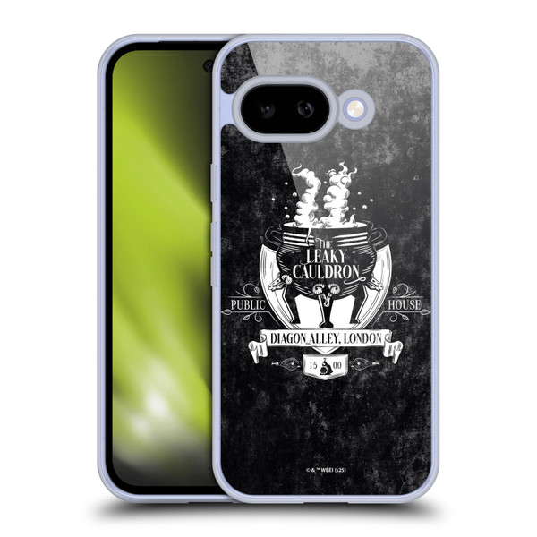 Harry Potter Locations Typography The Leaky Cauldron Soft Gel Case for Google Pixel 9A