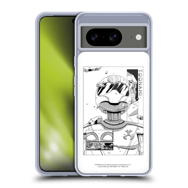 Toonami Graphics Comic Soft Gel Case for Google Pixel 8
