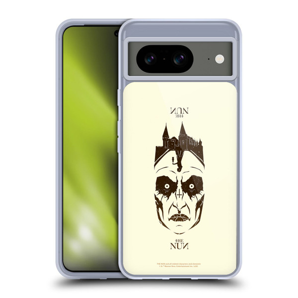 The Nun Valak Graphics Double Exposure 2 Soft Gel Case for Google Pixel 8