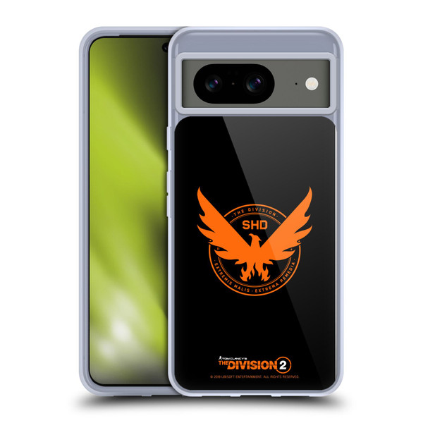 Tom Clancy's The Division 2 Logo Art Phoenix Soft Gel Case for Google Pixel 8