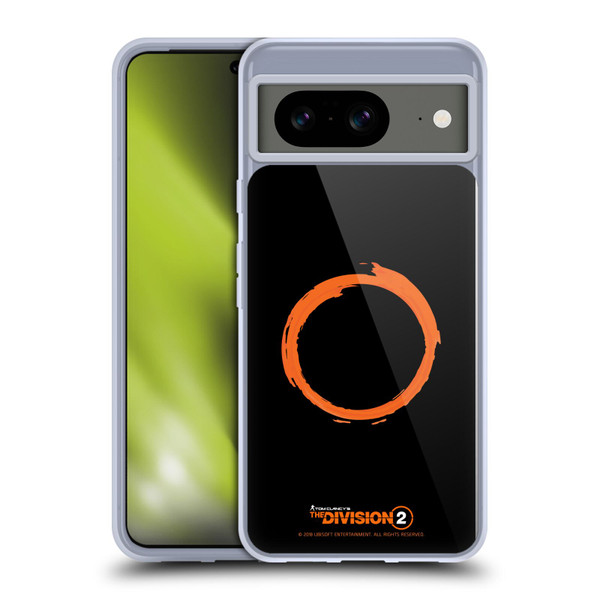 Tom Clancy's The Division 2 Logo Art Ring Soft Gel Case for Google Pixel 8