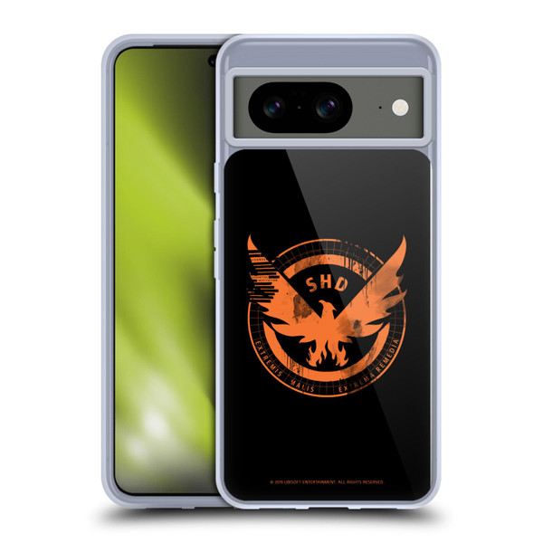 Tom Clancy's The Division Key Art Logo Black Soft Gel Case for Google Pixel 8