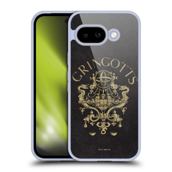 Harry Potter Sorcerer's Stone I Gringotts Crest Soft Gel Case for Google Pixel 9A