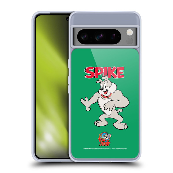 Tom and Jerry Characters Spike Soft Gel Case for Google Pixel 8 Pro