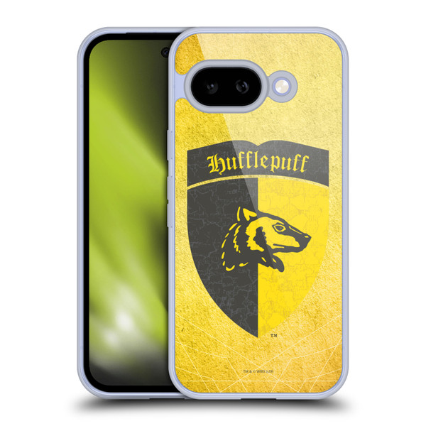 Harry Potter Sorcerer's Stone I Hufflepuff Crest Soft Gel Case for Google Pixel 9A