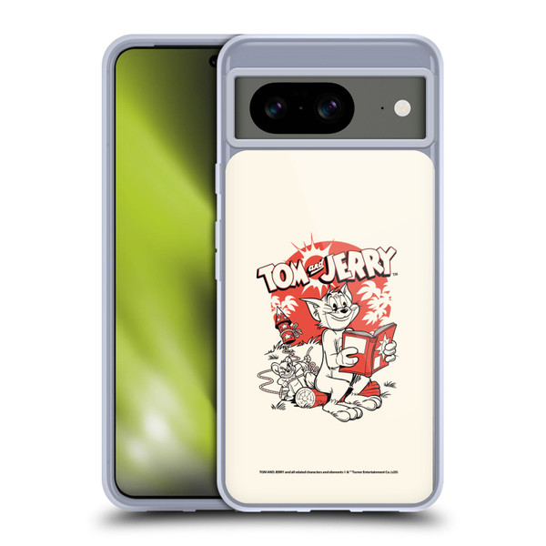 Tom and Jerry Illustration Fireworks Prank Soft Gel Case for Google Pixel 8