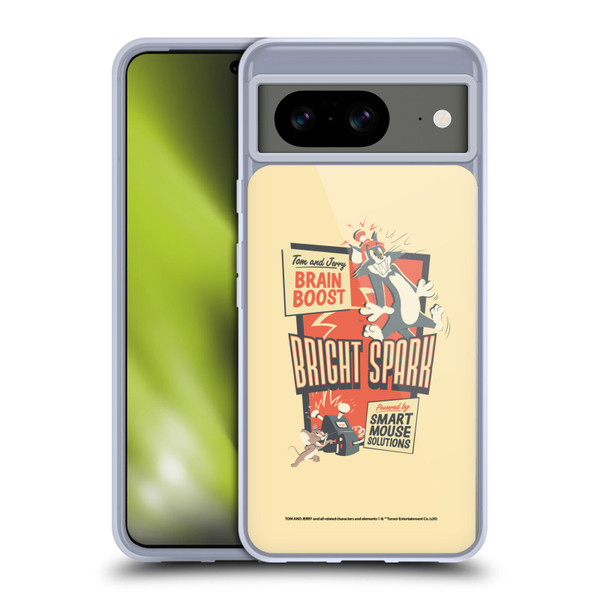 Tom and Jerry Retro Bright Spark Soft Gel Case for Google Pixel 8