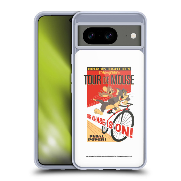 Tom and Jerry Retro Tour De Mouse Soft Gel Case for Google Pixel 8