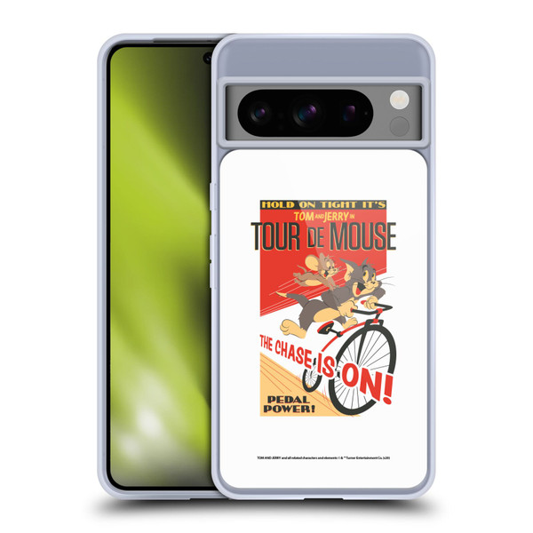 Tom and Jerry Retro Tour De Mouse Soft Gel Case for Google Pixel 8 Pro