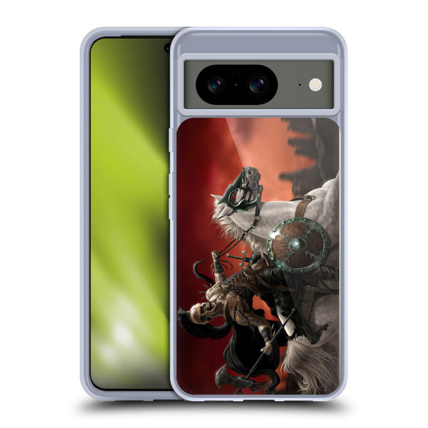 Tom Wood Fantasy Dark Rider Soft Gel Case for Google Pixel 8
