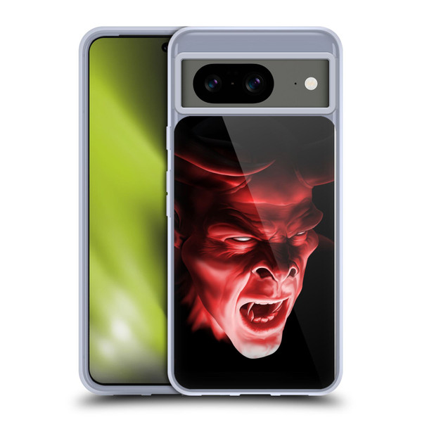Tom Wood Horror Shadow Demon Soft Gel Case for Google Pixel 8