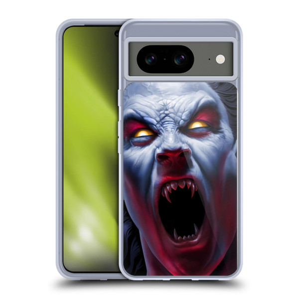 Tom Wood Horror Vampire Awakening Soft Gel Case for Google Pixel 8