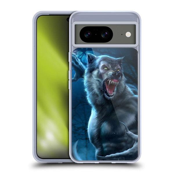 Tom Wood Horror Werewolf Soft Gel Case for Google Pixel 8