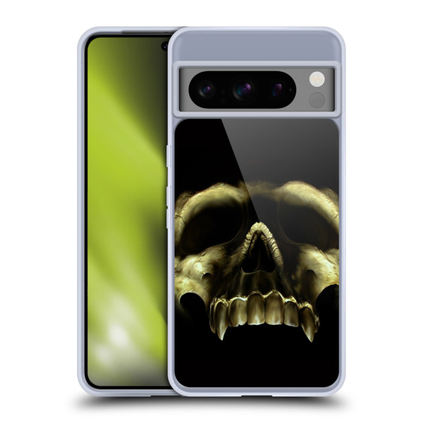 Tom Wood Horror Shadow Skull Soft Gel Case for Google Pixel 8 Pro