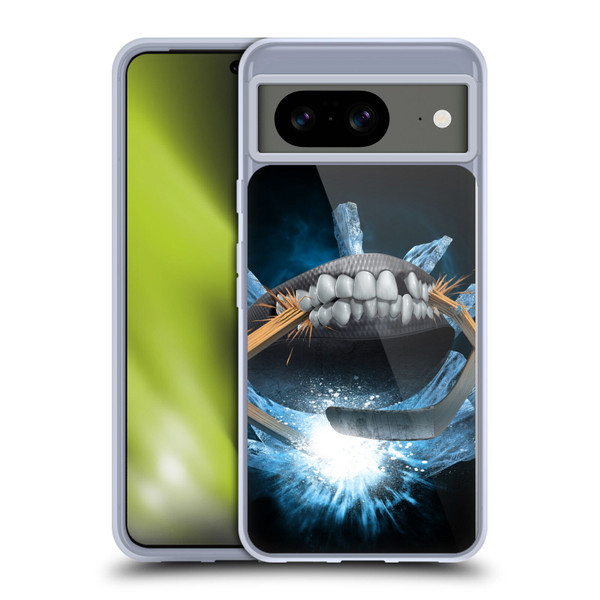 Tom Wood Monsters Hockey Soft Gel Case for Google Pixel 8