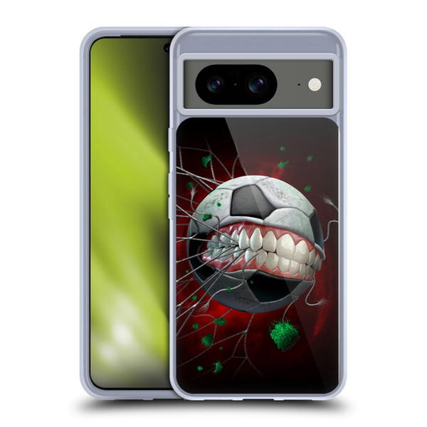 Tom Wood Monsters Soccer Soft Gel Case for Google Pixel 8