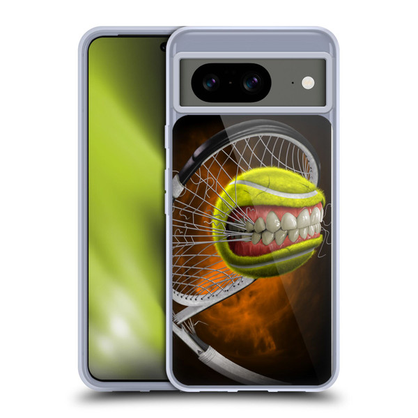 Tom Wood Monsters Tennis Soft Gel Case for Google Pixel 8