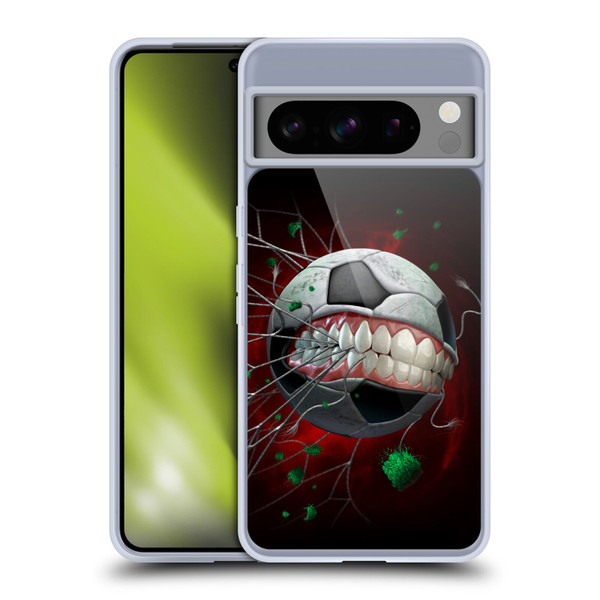Tom Wood Monsters Soccer Soft Gel Case for Google Pixel 8 Pro
