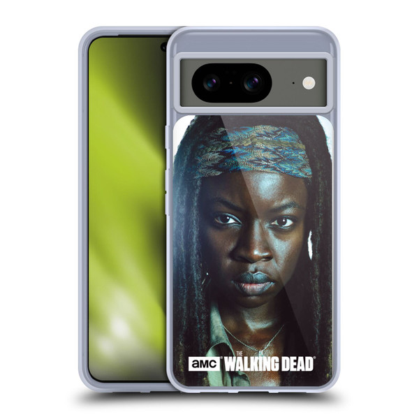 AMC The Walking Dead Characters Michonne Soft Gel Case for Google Pixel 8