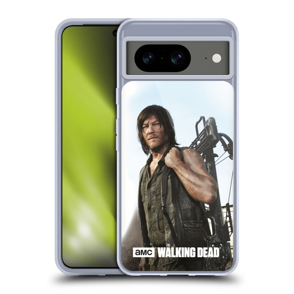 AMC The Walking Dead Filtered Characters Daryl Crossbow Soft Gel Case for Google Pixel 8